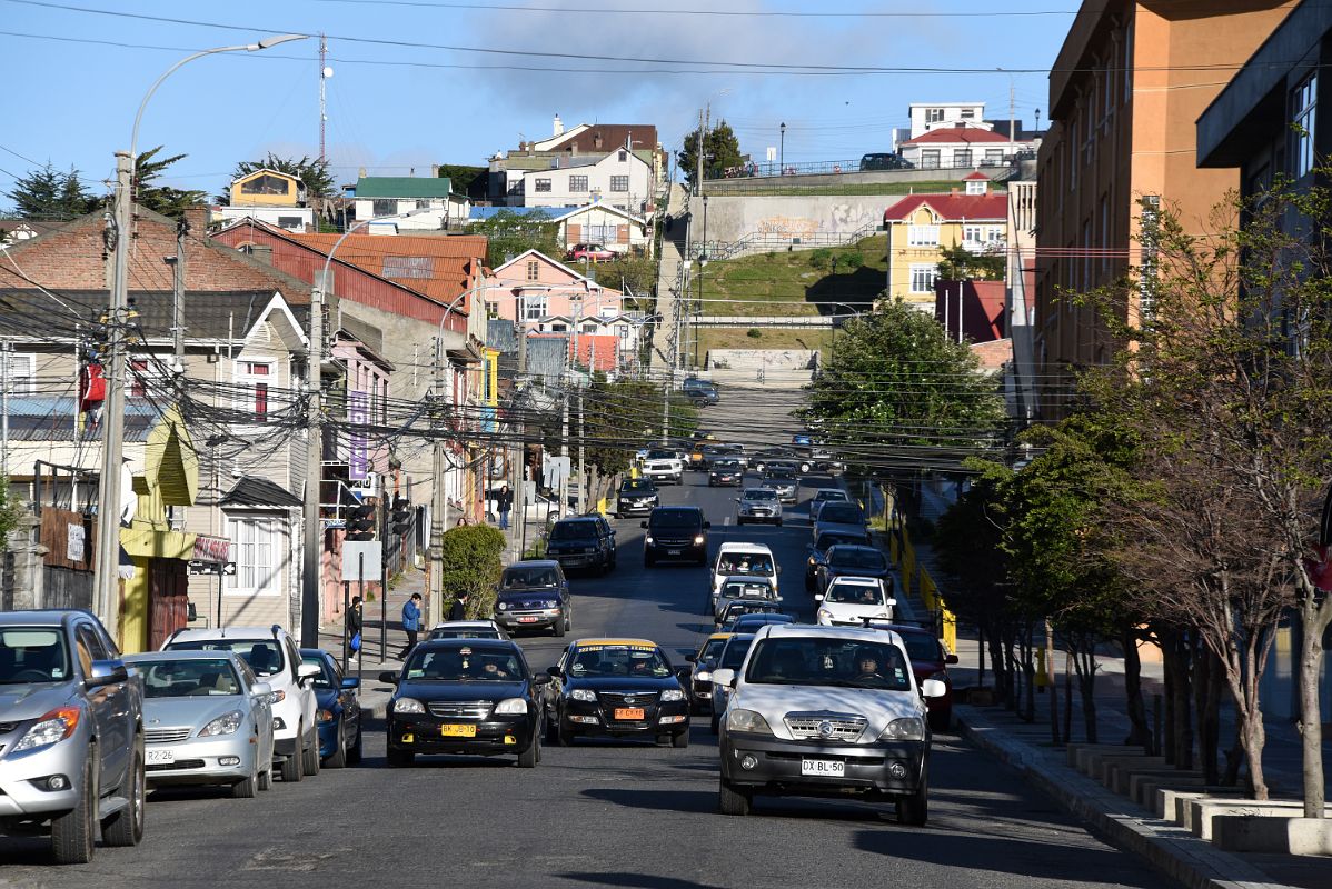 01C Looking Up Roca Street To Mirador La Cruz Viewpoint